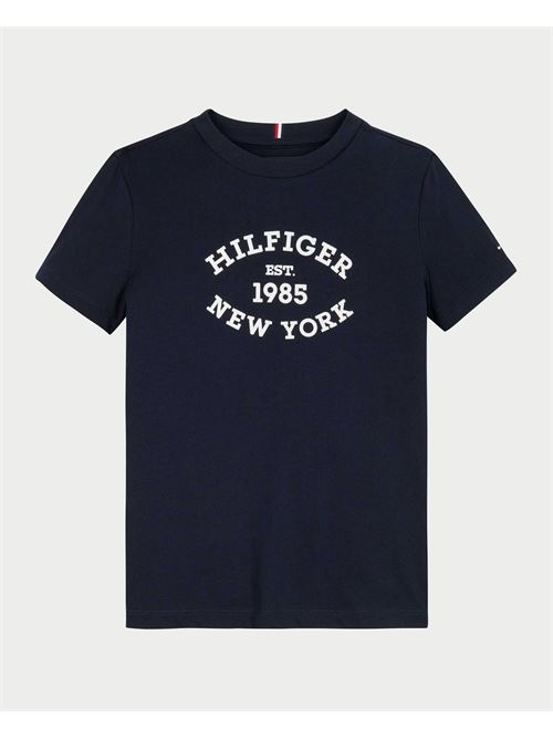 T-shirt enfant Tommy Hilfiger en coton TOMMY HILFIGER | KB0KB08658JDW5